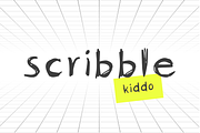 Scribble Kiddo Font, a Handwritten Font by Fonts by Srishti (Thumbnail 1 of 4)