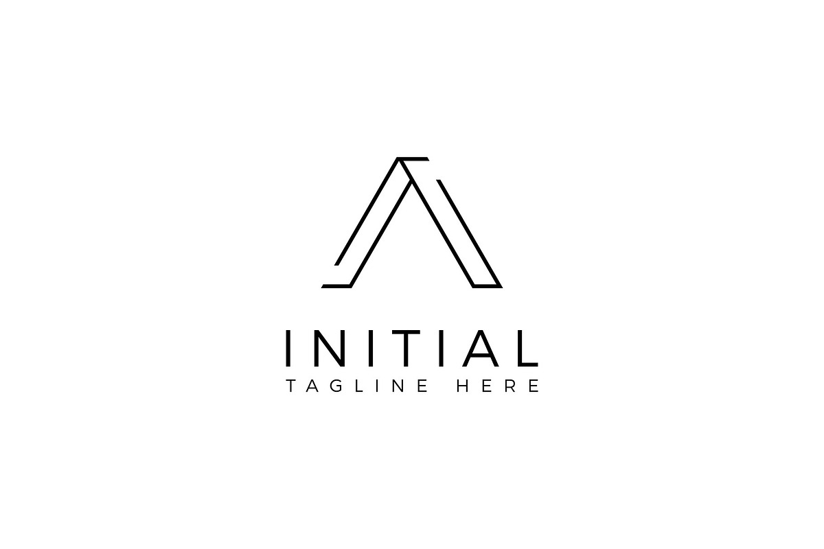 Initial Letter A Logo design, a Branding & Logo Template by Riaper