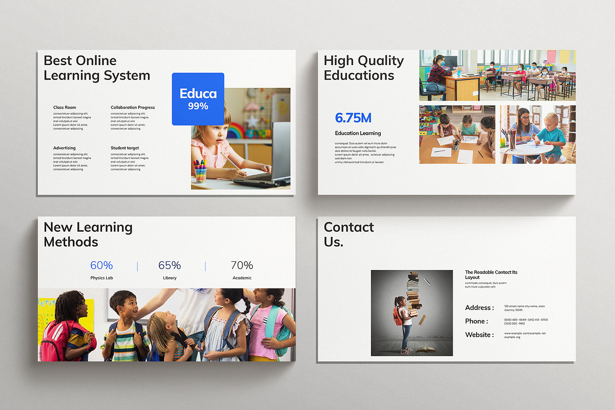 Education Presentation Template, a Presentation Template by E-Type (Photo 5 of 5)
