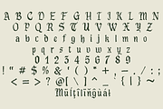 Garthion – Blackletter Font, a Blackletter Font by NDNL Studio (Thumbnail 10 of 10)