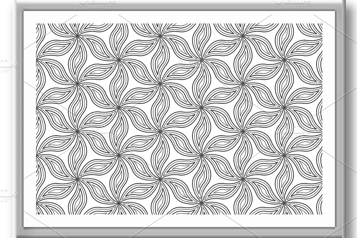 Geometric seamless pattern, a Pattern Graphic by RODINA (Photo 3 of 3)