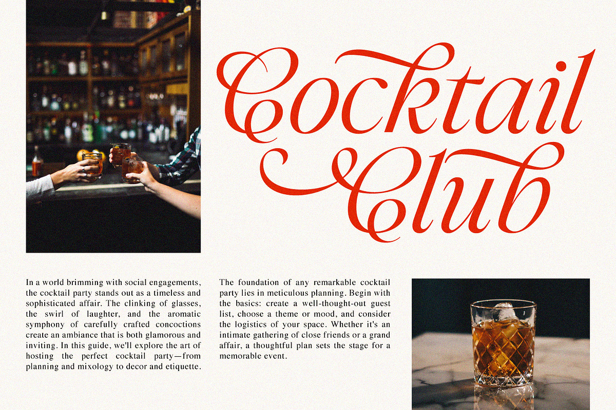 Bluesty | Classy Italic, a Script Font by Ef Studio (Photo 2 of 15)