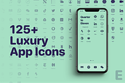 iOS 14 Luxury iPhone App Icons • E, an Icon by Homescreen Pro (Thumbnail 1 of 6)