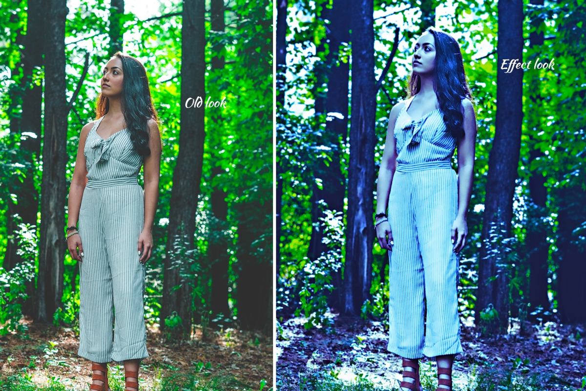 Blue Light Effect Photoshop Action, an Action Add-On by MRI STUDIO (Photo 5 of 12)