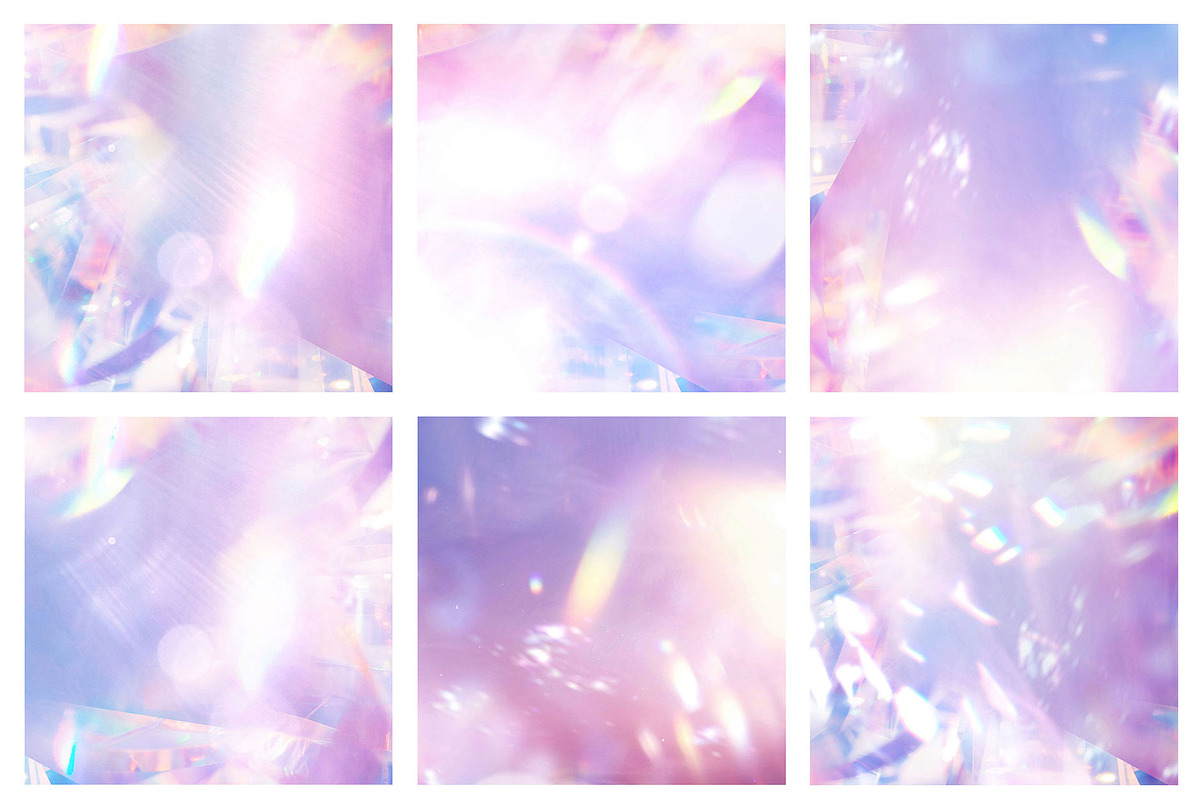 Holographic Textures - Crystal Light, a Background Graphic by by creative paper (Photo 8 of 11)