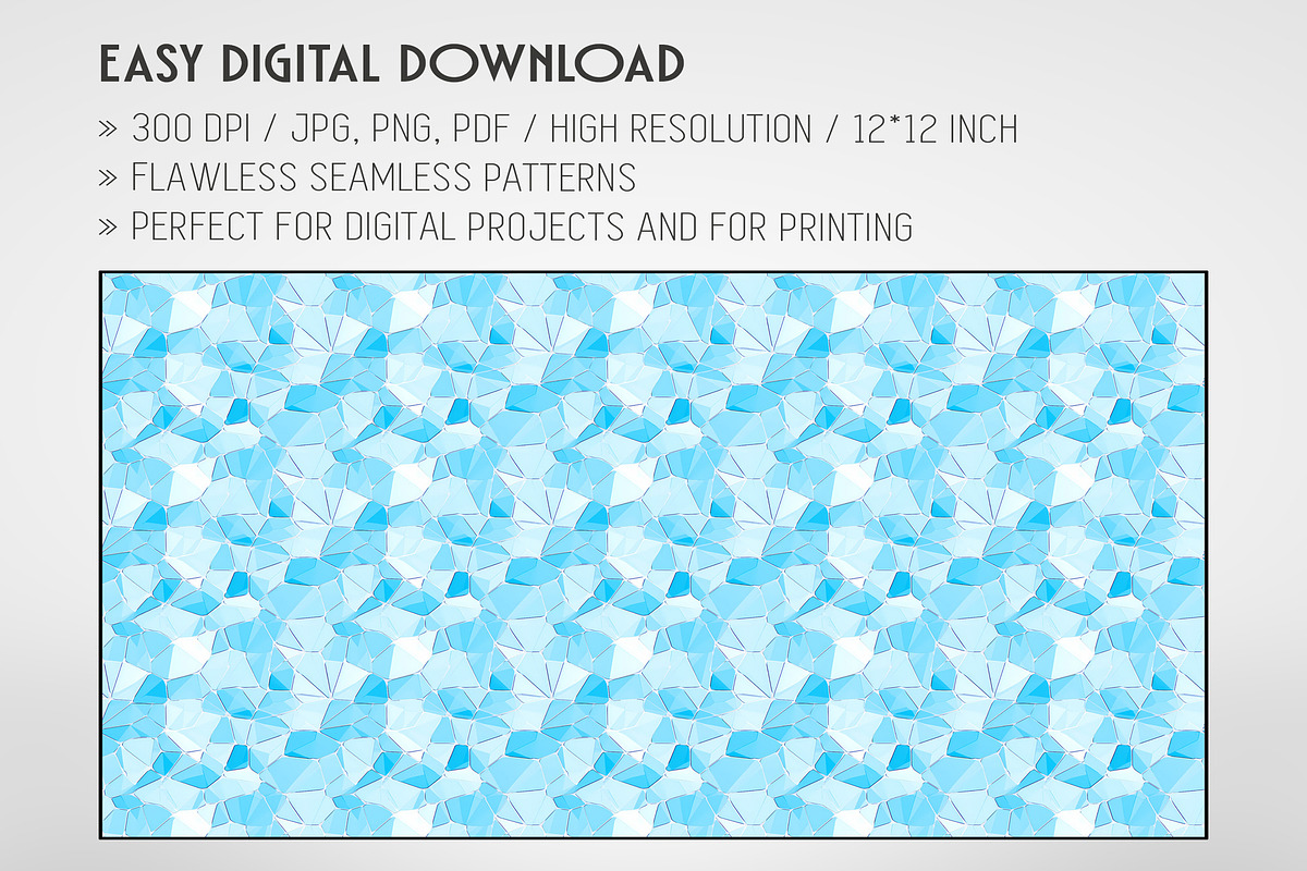 20 Seamless Ice Ice Baby Patterns, a Pattern Graphic by Nordic Design (Photo 2 of 9)