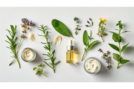 Composition with natural cosmetics, a Beauty & Fashion Photo by ZinetroN