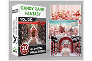 Candy Cane Christmas Backdrop, a Background Photo by KenScape (Thumbnail 1 of 3)