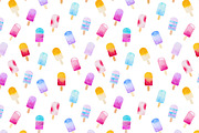 10 Watercolor Popsicles, a Food Illustration by Petite Salade (Thumbnail 3 of 3)