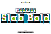 Modular Typeface, a Sans Serif Font by Letterwerk (Thumbnail 8 of 15)