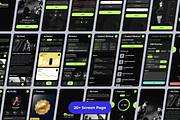 Fitness App Mobile UI KIT, an App Template by UICreative (Thumbnail 4 of 4)