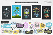 Zero waste & Eco living Pack, an Illustration by Nina's Illustration Shop (Thumbnail 2 of 8)