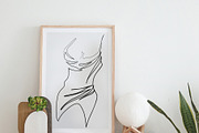 LINE ART COLLECTION BLACK FEMALE, a Healthcare Illustration by ArtOLB (Thumbnail 3 of 10)