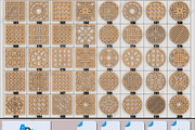 200Pcs Drink Coaster Patterns Bundle, a Pattern Graphic by AtacanDigital (Thumbnail 2 of 8)