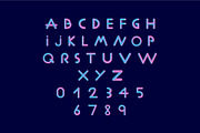 3d letters alphabet type 2020, a Handwritten Font by designbydi (Thumbnail 3 of 4)