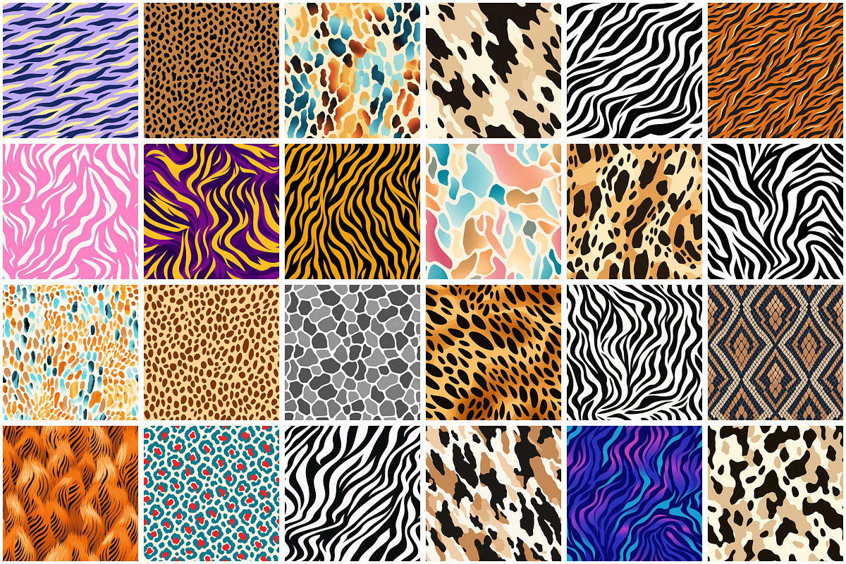 Animals Skin Pattern, a Pattern Graphic by Forhadx5 (Photo 7 of 19)
