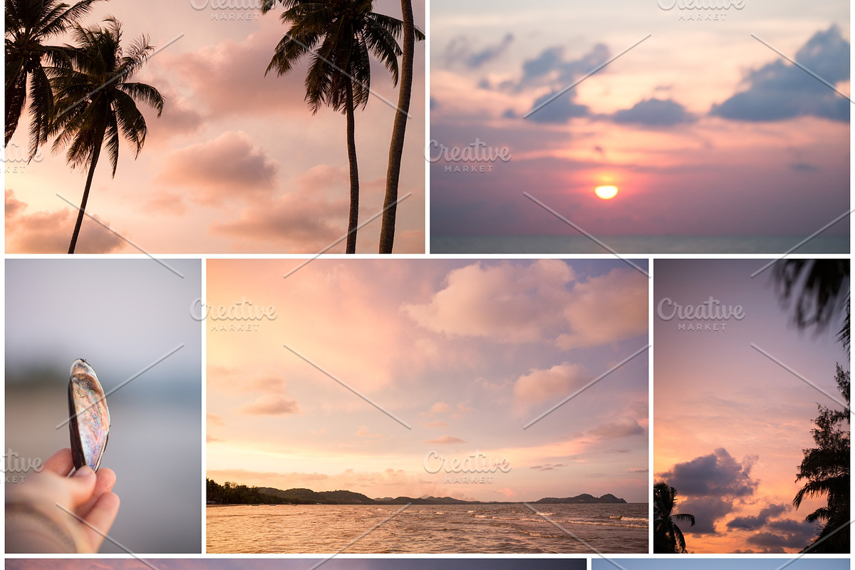 Tropical Pink Skies, a Nature Photo by Beach Babe Stock (Photo 5 of 6)