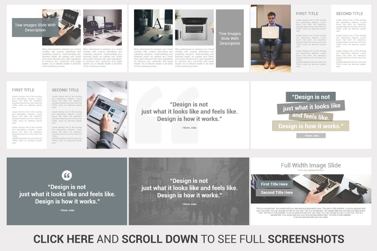 Multi Best Business Google Slides, a Presentation Template by SlideSalad (Photo 6 of 28)