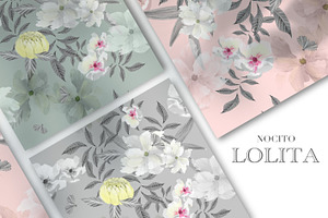 Lolita, Luxury Botanical Pattern