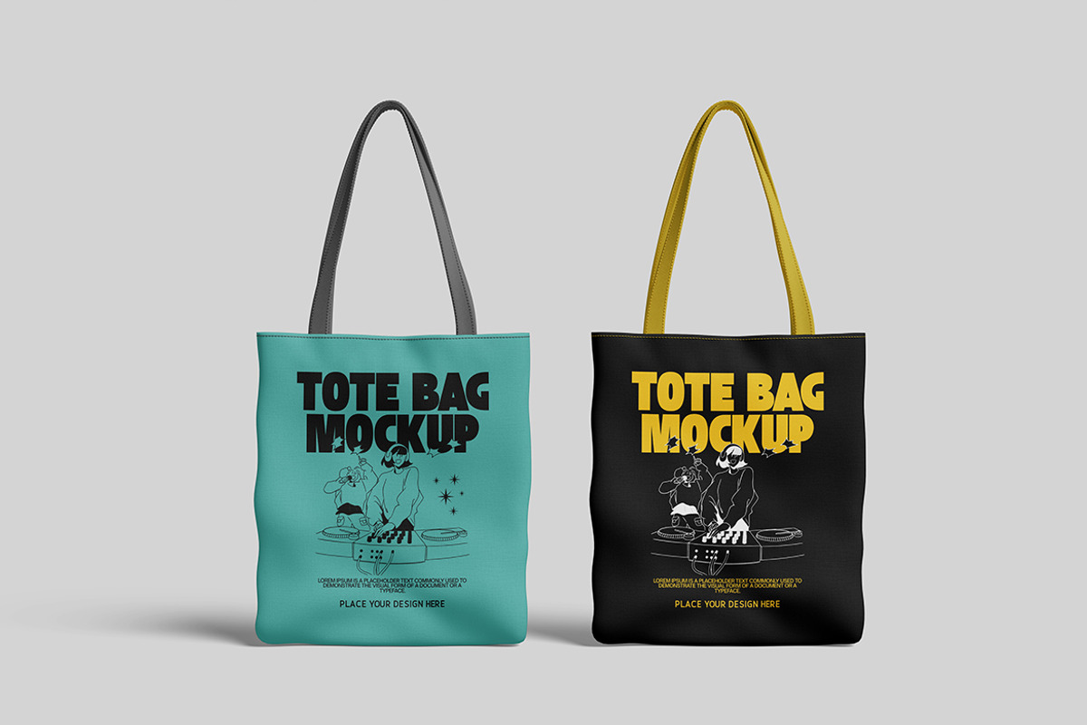 Tote Bag Mockup, a Product Mockup by bimockup (Photo 6 of 6)