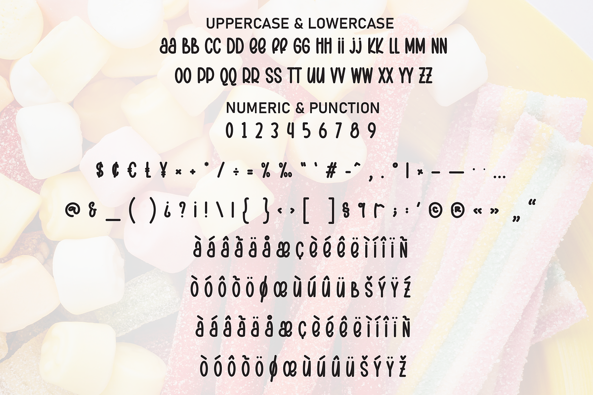 Candy Land | Script Font, a Script Font by Scratchones (Photo 7 of 8)