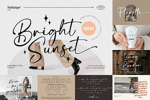 Modern Handwritten Font Bundle