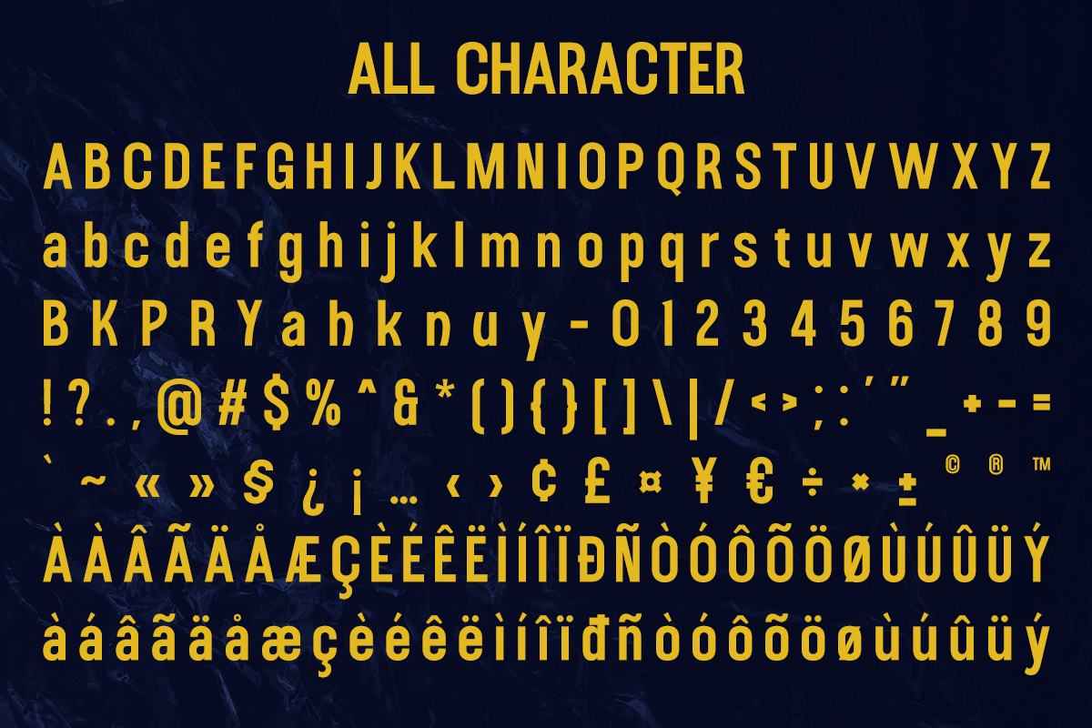 Kruisel - Condensed Sans Serif Font, a Sans Serif Font by RagamKata (Photo 10 of 10)