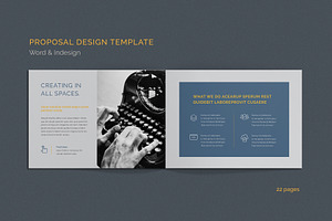 Proposal Brochure Template