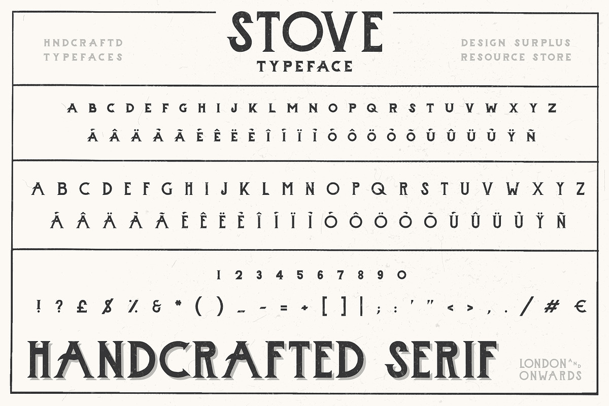 Rawson & Stove Typefaces preview 5