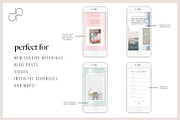 Tie Dye Instagram Template on Canva, a Social Media Template by Chloe Leonard Studio (Thumbnail 4 of 7)