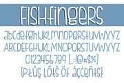 Fishfingers Font Family, a Sans Serif Font by Brittney Murphy Design (Thumbnail 2 of 3)
