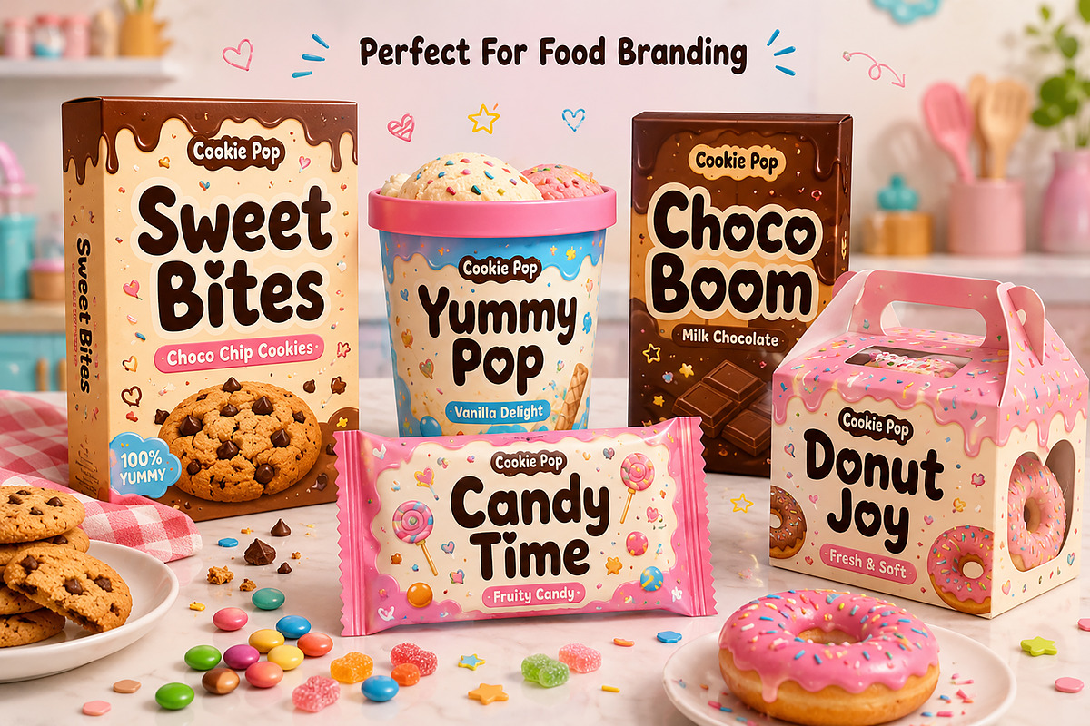 Cookie Pop, a Slab Serif Font by Wow Magic (Photo 3 of 4)