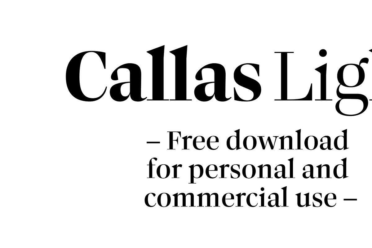 Callas, a Serif Font by Hoftype (Photo 8 of 14)