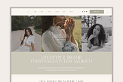Wix Website Theme | Maddie Lane, a Wix Template by Turia Avenue (Thumbnail 1 of 5)