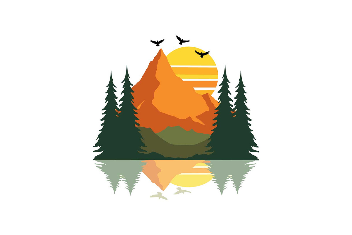 Outdoor Camping Badge Bundle, an Object Graphic by Gfx_Store (Photo 6 of 13)