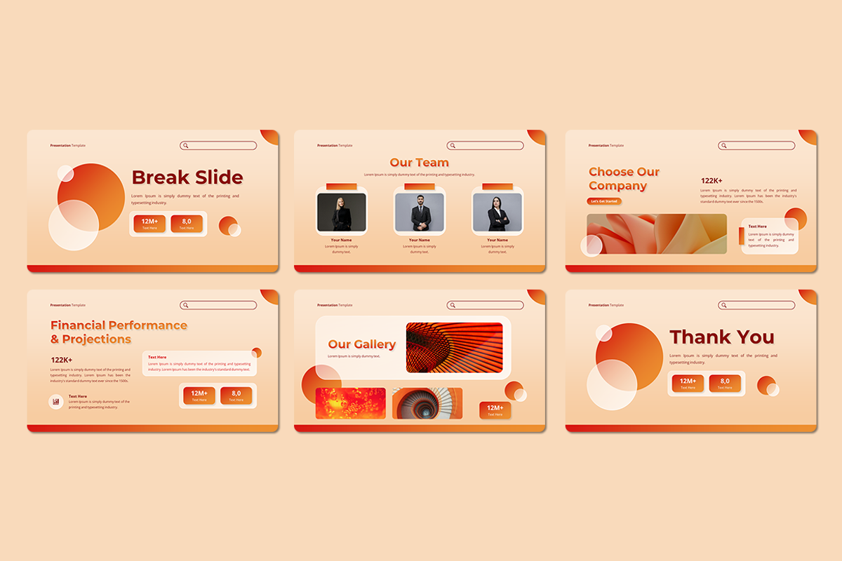 Glass Morph - Google Slides Template, a Presentation Template by Iqsiart Studio (Photo 3 of 3)