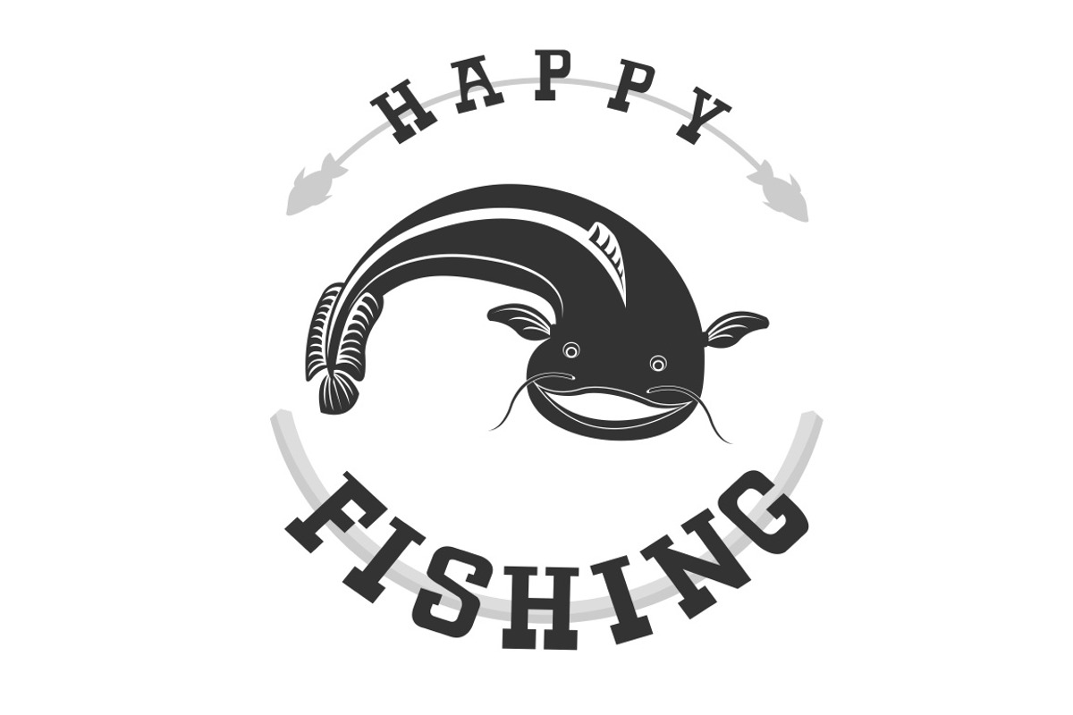 Fishing catfish, an Animal Illustration by ARTYuSTUDIO