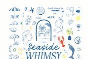 Seaside Whimsy - illustration & more, an Object Graphic by Purple (Thumbnail 3 of 12)