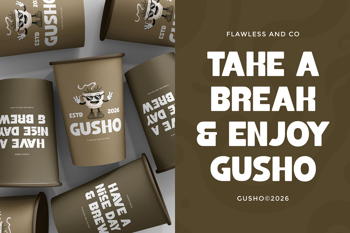 Gruno - Bols Sans Serif Font, a Sans Serif Font by Flawless And Co (Photo 3 of 10)