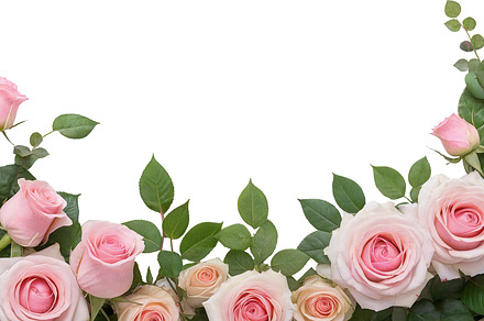 rose flowers transparent background