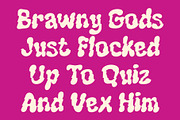 Genida Rippled, a Sans Serif Font by Craft Supply Co. (Thumbnail 5 of 8)