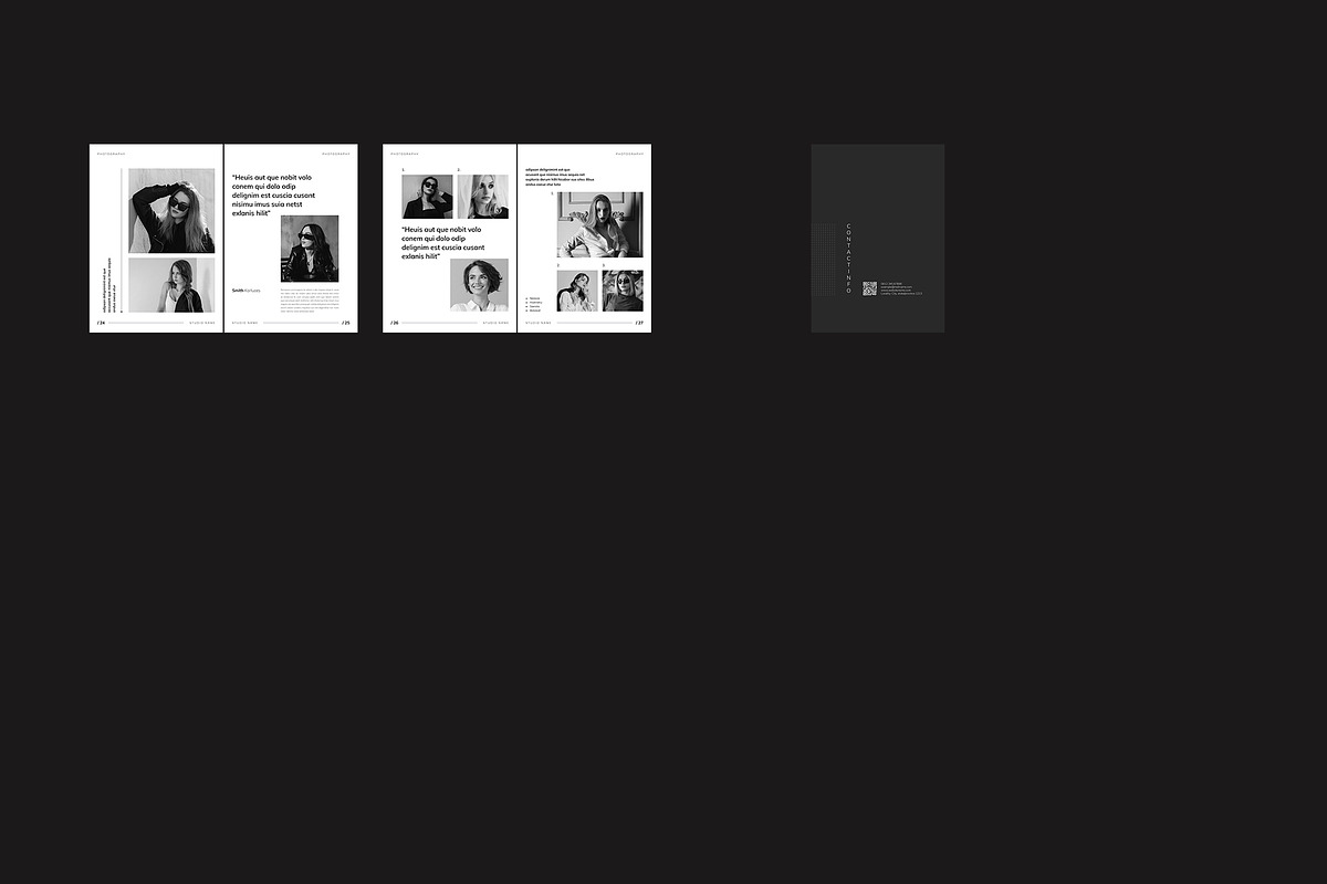 Photography Portfolio Template, a Brochure Template by StyleArt (Photo 15 of 15)