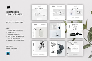 Social Media Template Post