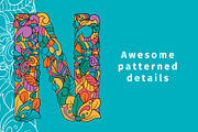 Batik India Color Font, a Script Font by ilonitta (Thumbnail 4 of 8)