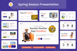 Spring Season Presentation, a Presentation Template by Annora Studio