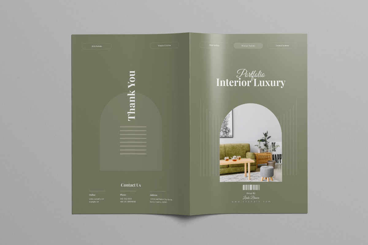 Interior Portfolio Brochure | Canva, a Brochure Template by Pixelpick (Photo 9 of 9)