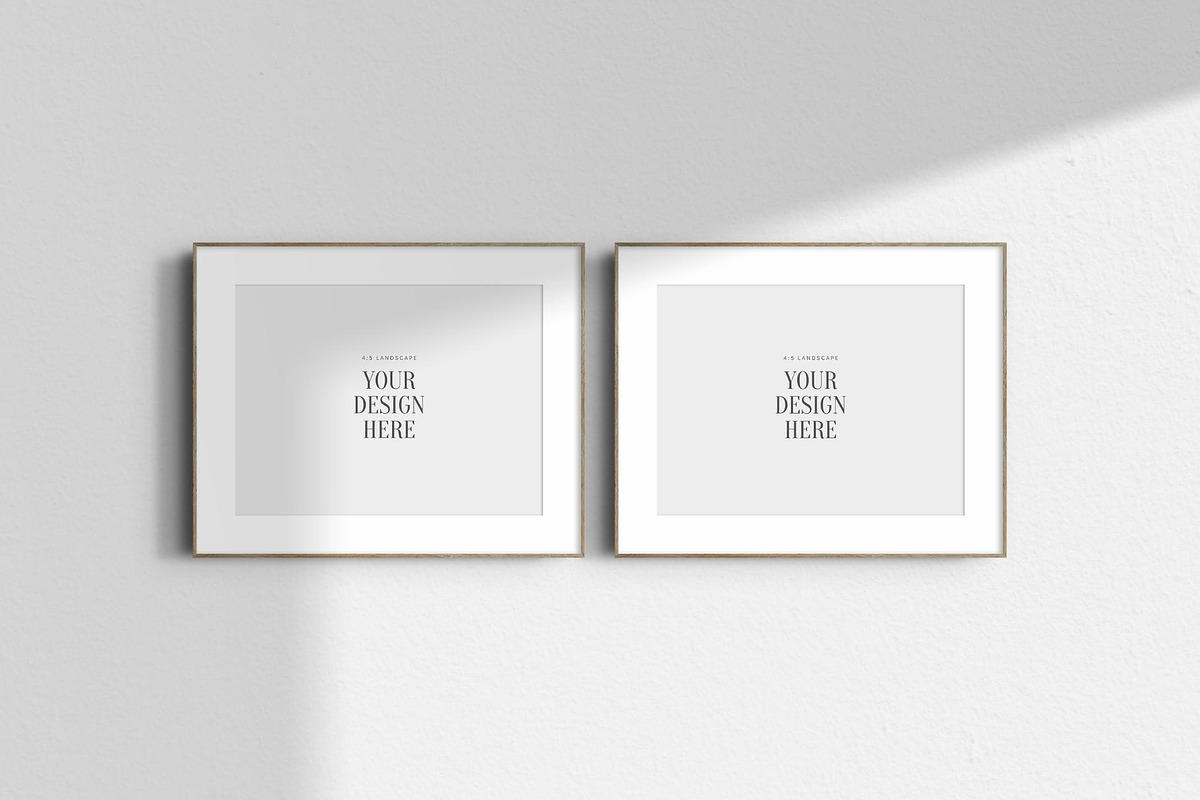 5:4 Frame Mockup BUNDLE 4:5 L, a Product Mockup by DESIGN BY nube (Photo 15 of 15)