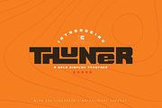 Thuner, a Script Font by Linecreative (Thumbnail 1 of 15)
