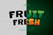 Text Effect Fresh Fruit, a Layer Style Add-On by Navy Graphic (Thumbnail 2 of 2)