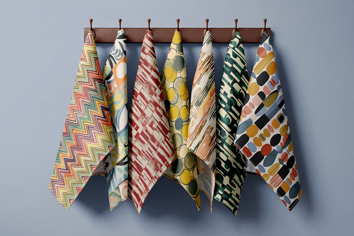 Abstract Patterns - part 4, a Pattern Graphic by Ninterints (Photo 8 of 17)